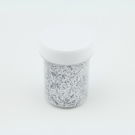 Paillettes rondes Argent - 0,4mm - 40 ml pour plastique liquide - PLSPAI407 Paillettes rondes Argent - 0,4mm - 40 ml pour plastique liquide - PLSPAI407