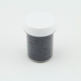 Paillettes rondes Noire - 1mm - 40 ml pour plastique liquide - PLSPAI412 Paillettes rondes Noire - 1mm - 40 ml pour plastique liquide - PLSPAI412