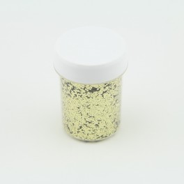 Paillettes rondes Or - 1mm - 40 ml pour plastique liquide - PLSPAI415 Paillettes rondes Or - 1mm - 40 ml pour plastique liquide - PLSPAI415