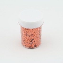 Paillettes rondes Orange - 1mm - 40 ml pour plastique liquide - PLSPAI417 Paillettes rondes Orange - 1mm - 40 ml pour plastique liquide - PLSPAI417
