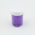 Paillettes rondes Violet - 1mm - 40 ml  pour plastique liquide - PLSPAI420