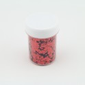 Paillettes rondes Rouge - 1,6mm - 40 ml  pour plastique liquide - PLSPAI427