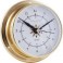 Horloge Marine 12 Heures - Laiton Fond Drapeau 115 mm