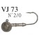 TETES PLOMBEES DECOY VJ73 1/2OZ - VJ-73 1/2oz 2/0    14 GR ---ndd