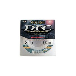 NYLON YGK FLUOROCARBONE NITLON DFC 08 LB – PE 2,0 – 0,251 – 100M