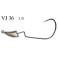 TETES PLOMBEES DECOY VJ-36 3/0  3/8oz  10 GR