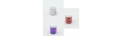 Paillettes plastique liquide