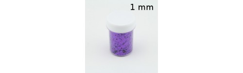 Paillettes rondes 1 mm
