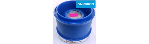 Bobines téflon pour moulinet Shimano