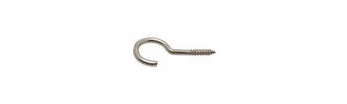 Piton bois inox